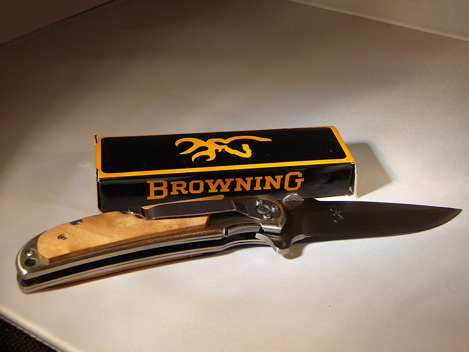 Browning Brown Handle Knife Survival Gear