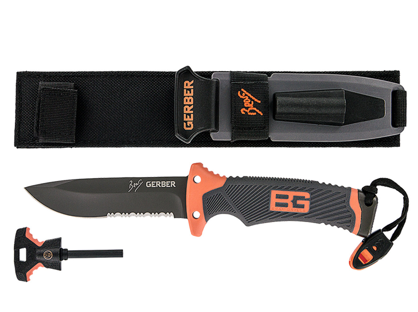 BEAR GRYLLS ULTIMATE FIXED BLADE KNIFE Survival Gear